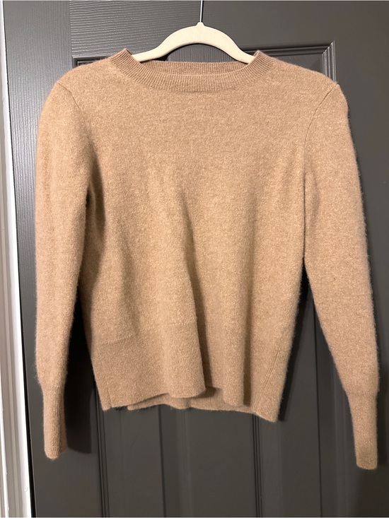 J. Crew Sweaters - J. Crew Cashmere Crewneck Sweater in Tan